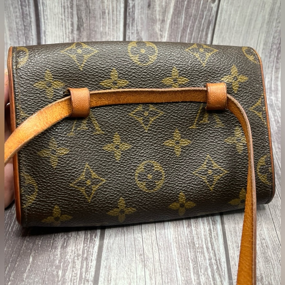 SOLD❤️ LOUIS VUITTON Pochette Florentine Monogram Bum/ Belt Bag Fanny Pack + COA - Picture 13 of 16
